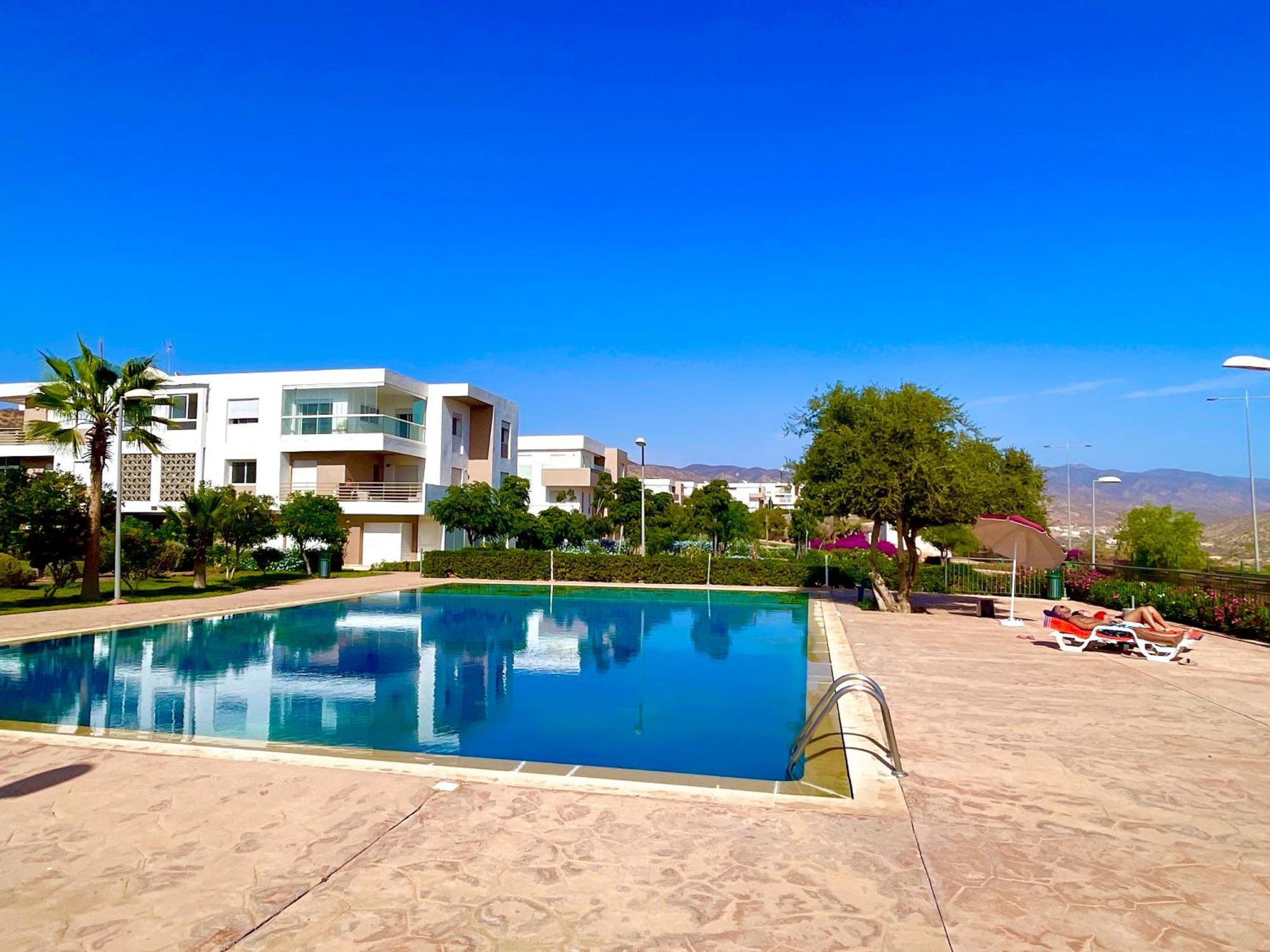 Appartement Vue Sur Piscine Et Montagne Imi Ouadar Taghazout Ngoại thất bức ảnh